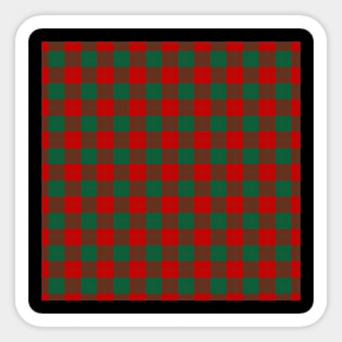 Erskine Plaid Tartan Scottish Sticker